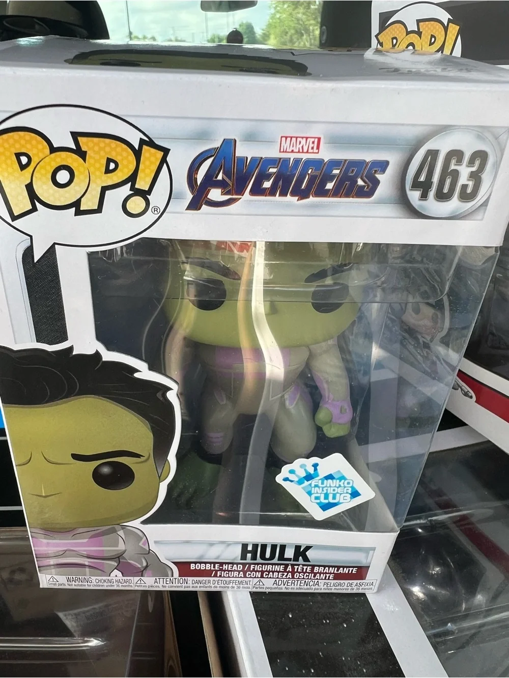 Funko Pop! Hulk Vinyl Figure - Green and Purple